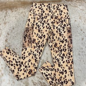 Fabletics cheetah print leggings worn once!